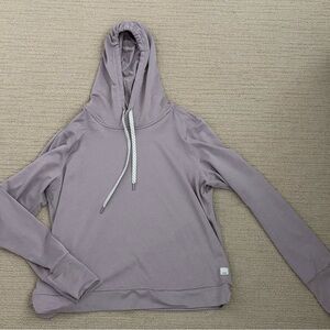 Vuori Women's Halo Essential Hoodie in Mauve